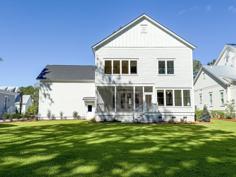 Front exterior of a new home in Riverside at Carolina Park, Mount Pleasant, SC, highlighting curb appeal (Image 1).