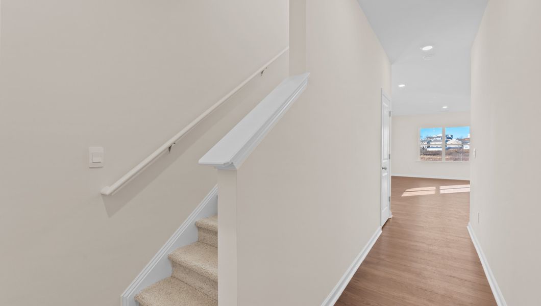 Spacious, unfurnished interior of a new home in Brookside Ridge Townhomes, Greer (Image 13).