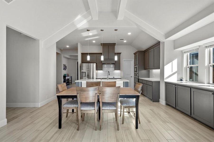 Furnished interior view inside a new home in The Grove, Midlothian (Image 25).