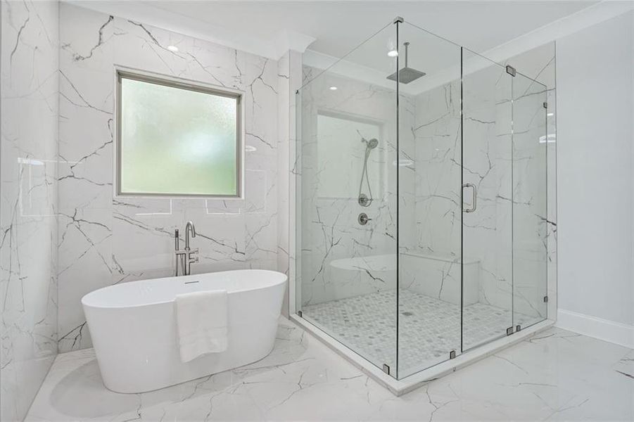 Furnished interior view inside a new home in , Buford (Image 10).