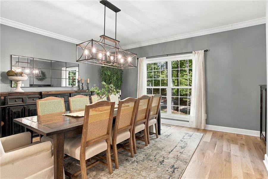 Furnished interior view inside a new home in , Auburn (Image 59).