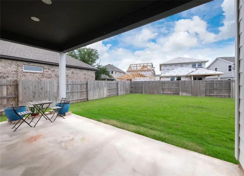 Exterior details and patio area of a home in , Liberty Hill (Image 20).