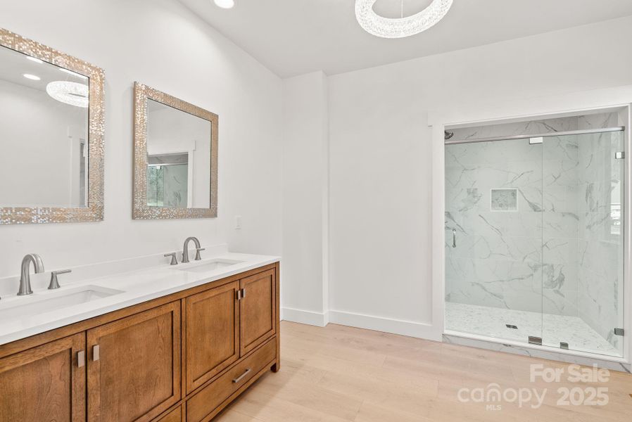 Furnished interior view inside a new home in , Cullowhee (Image 14).