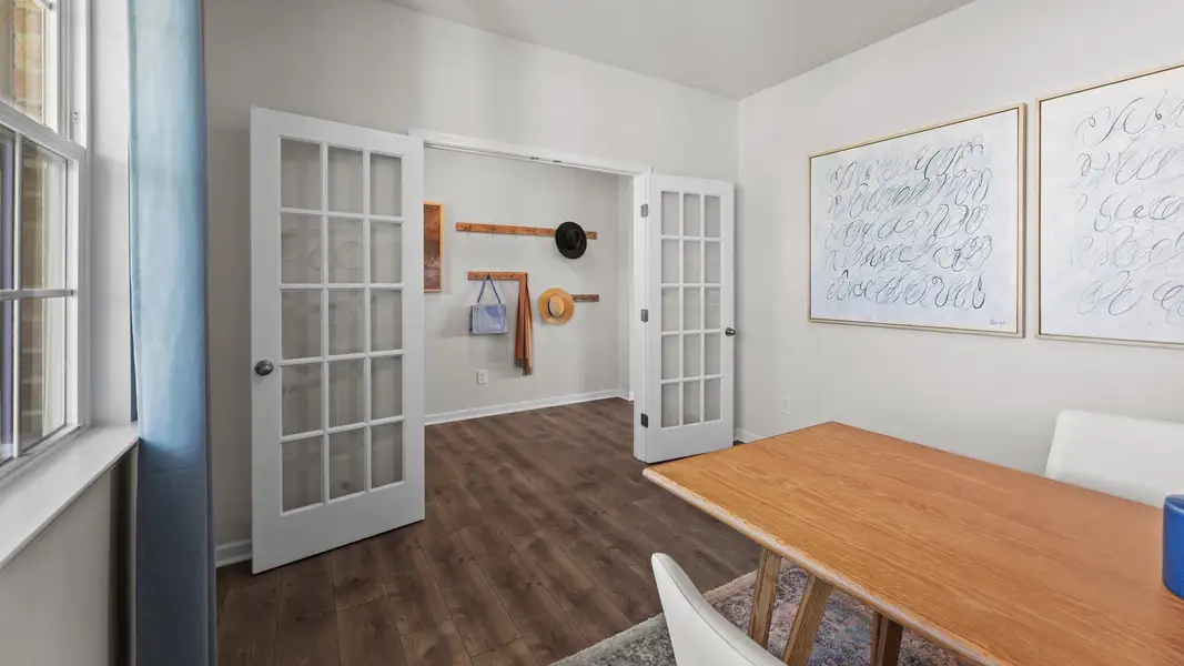 Furnished interior view inside a new home in Ridgewood Farms, Winterville (Image 5).