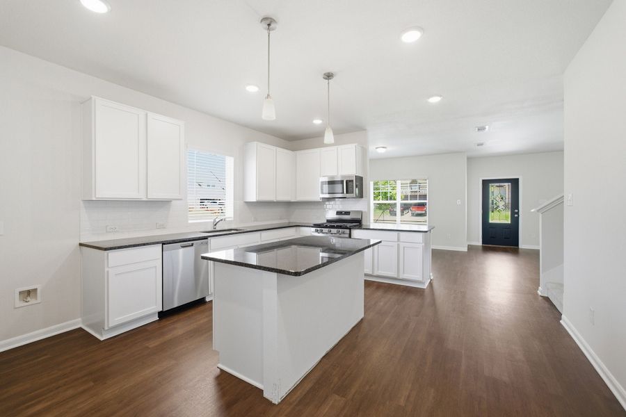 Furnished interior view inside a new home in La Terra, Celina (Image 8).