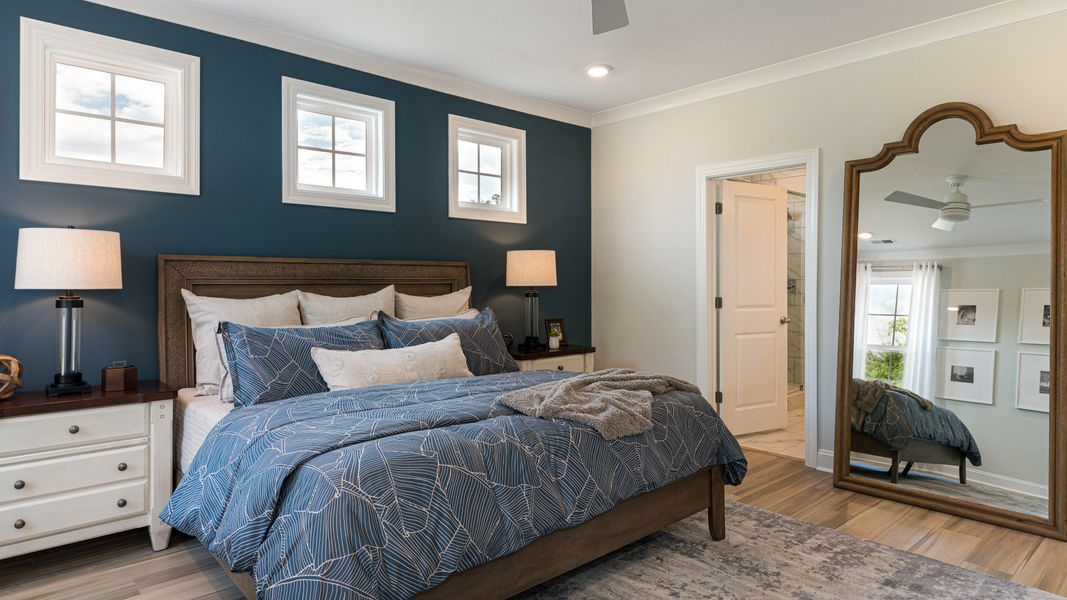 Furnished interior view inside a new home in Bluffs at Sun Colony, Longs (Image 8).