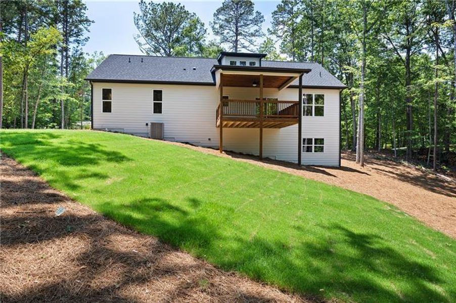 Exterior details and patio area of a home in , Cartersville (Image 4).