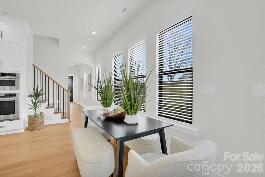 Furnished interior view inside a new home in , Charlotte (Image 33). Furnished interior view inside a new home in , Charlotte (Image 33).