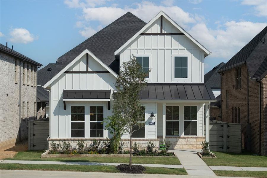 Beazer Homes Treeline Brazos floorplan.