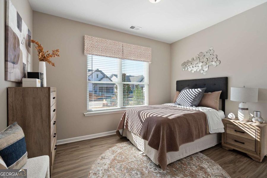 Furnished interior view inside a new home in Cobblestone Crossing Commons, Warner Robins (Image 3). Furnished interior view inside a new home in Cobblestone Crossing Commons, Warner Robins (Image 3).