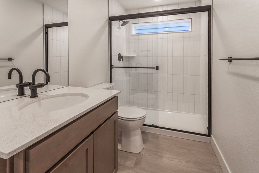Representative furnished interior of a home built from the Sage by Hartford Homes in Bloom, Fort Collins (Image 14).