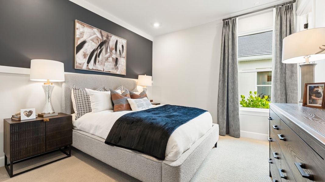 Representative furnished interior of a home built from the Lazio II by Taylor Morrison in Esplanade at Starling, Punta Gorda (Image 14).