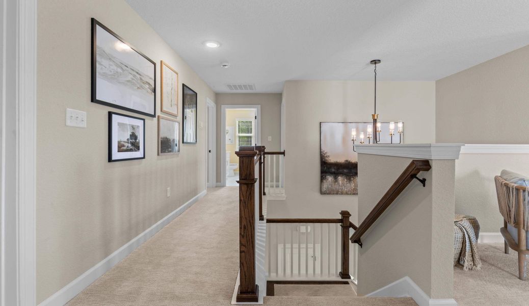 Furnished interior view inside a new home in Traditions at Carolina Forest, Myrtle Beach (Image 18).