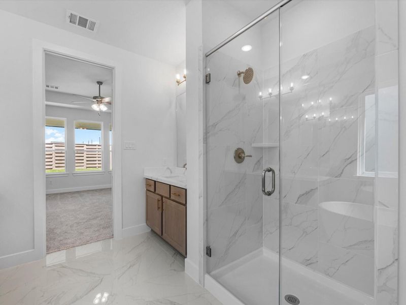 Furnished interior view inside a new home in Austin Point, Richmond (Image 9).