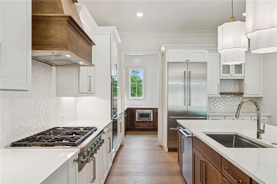 Furnished interior view inside a new home in , Cumming (Image 6).