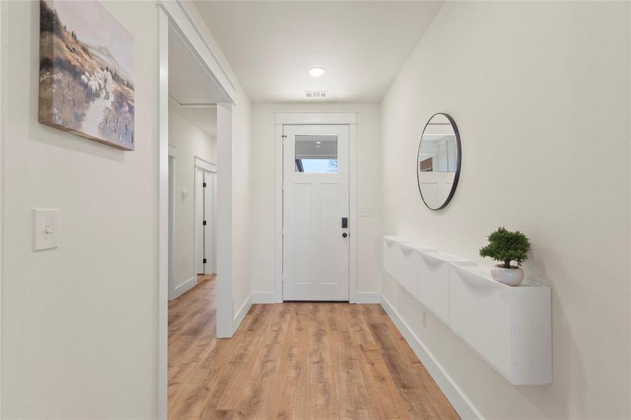 Furnished interior view inside a new home in , Lone Oak (Image 18).