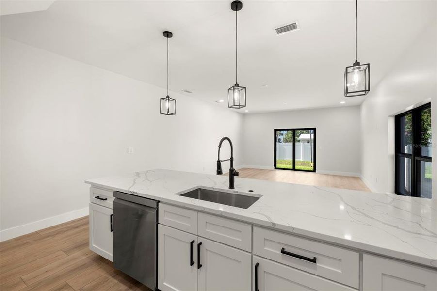 Furnished interior view inside a new home in , Tampa (Image 16).