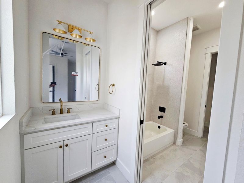 Furnished interior view inside a new home in , New Caney (Image 5).