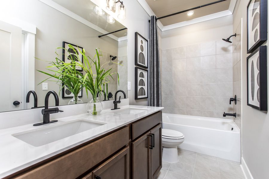 Representative furnished interior of a home built from the Tifton Ii by Beazer Homes in Easton Walk, Lawrenceville (Image 14). Representative furnished interior of a home built from the Tifton Ii by Beazer Homes in Easton Walk, Lawrenceville (Image 14).