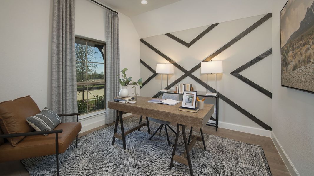 Furnished interior view inside a new home in Candela, Richmond (Image 92).