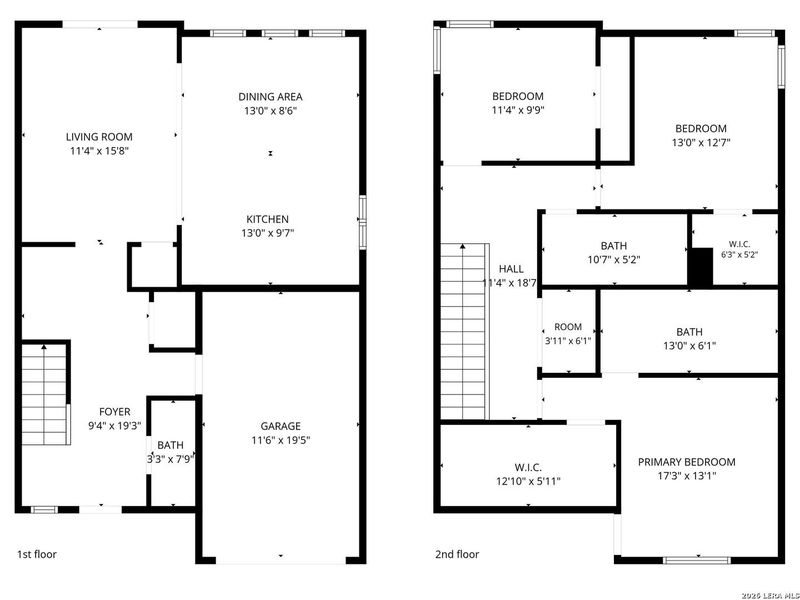 2D floor plan layout of this home in , Austin, TX (Image 3).