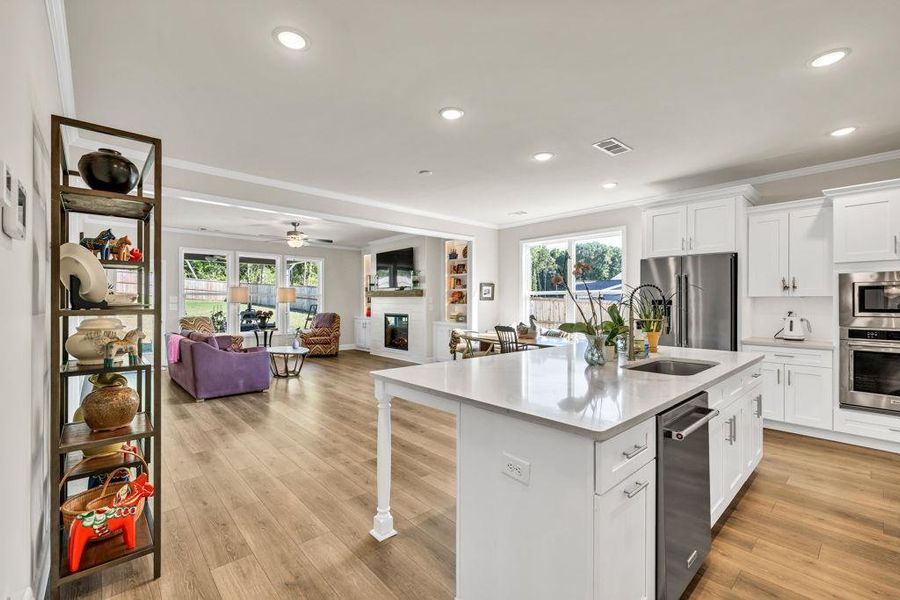 Furnished interior view inside a new home in , Winder (Image 18).