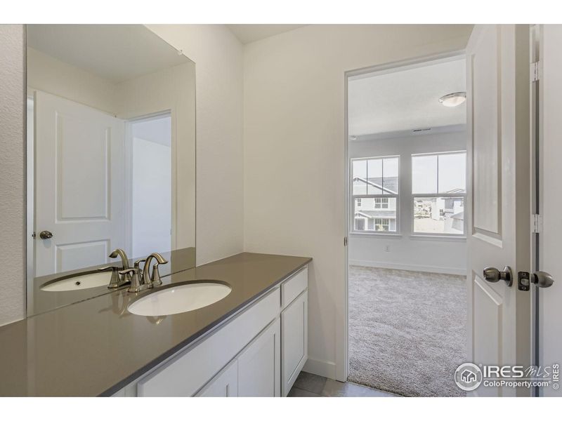 Furnished interior view inside a new home in Riano Ridge, Loveland (Image 6).