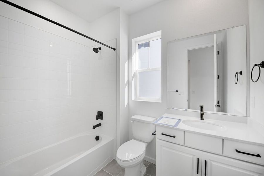 Furnished interior view inside a new home in Sterling Ranch Ascent Village, Littleton (Image 9). Furnished interior view inside a new home in Sterling Ranch Ascent Village, Littleton (Image 9).