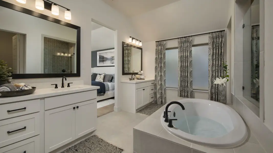 Furnished interior view inside a new home in Canyon Falls, Northlake (Image 18).