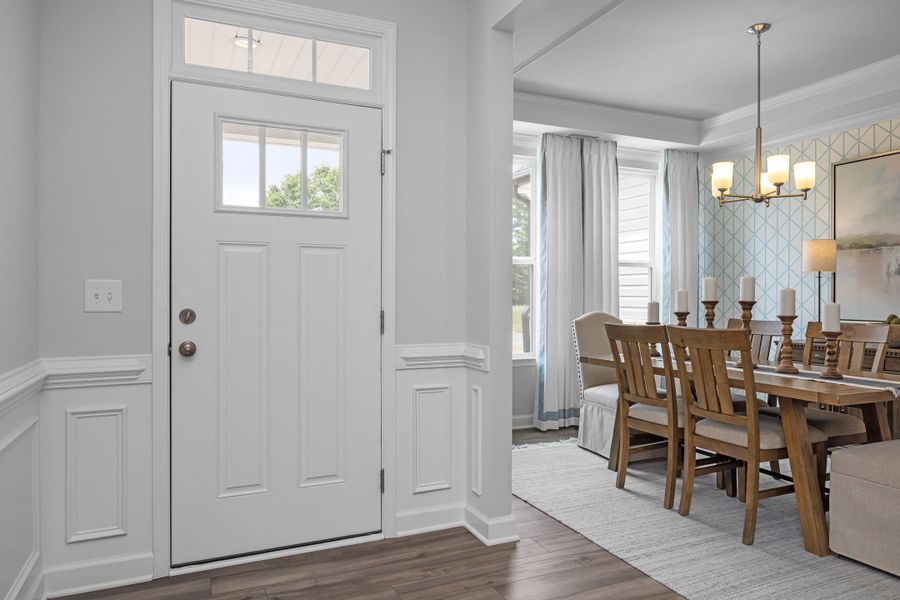 Representative furnished interior of a home built from the The Magnolia A by Davidson Homes LLC in Springvale South, Fuquay Varina (Image 9). Representative furnished interior of a home built from the The Magnolia A by Davidson Homes LLC in Springvale South, Fuquay Varina (Image 9).