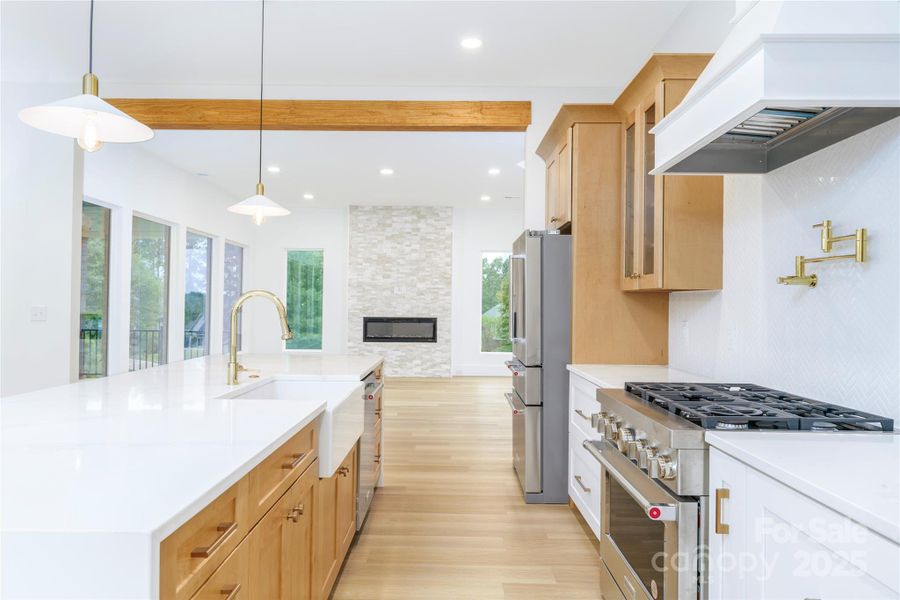 Furnished interior view inside a new home in , Denver (Image 12).