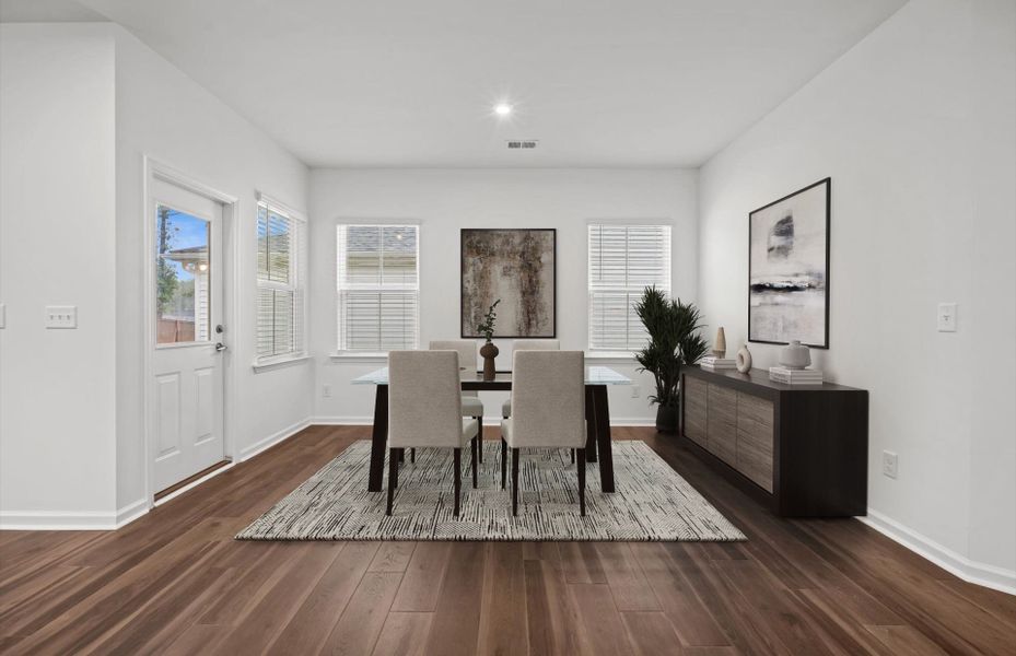 Furnished interior view inside a new home in Briarwood Reserve, Spartanburg (Image 10).