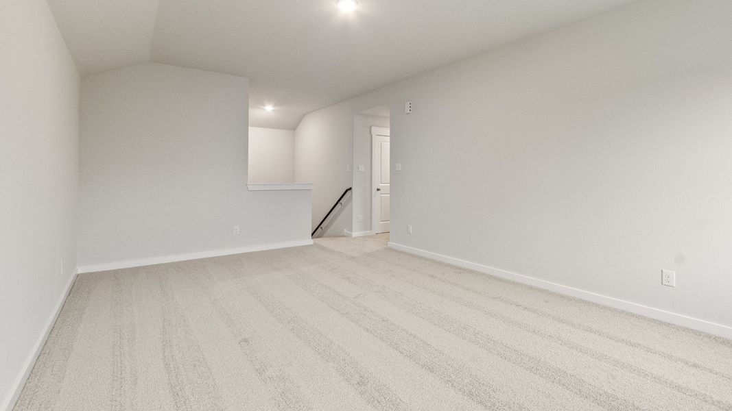 Furnished interior view inside a new home in Cielo, Conroe (Image 22).