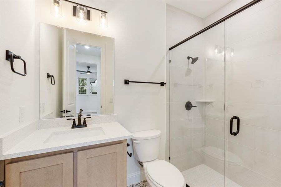 Furnished interior view inside a new home in Windsong Ranch Classic 61, Prosper (Image 13).