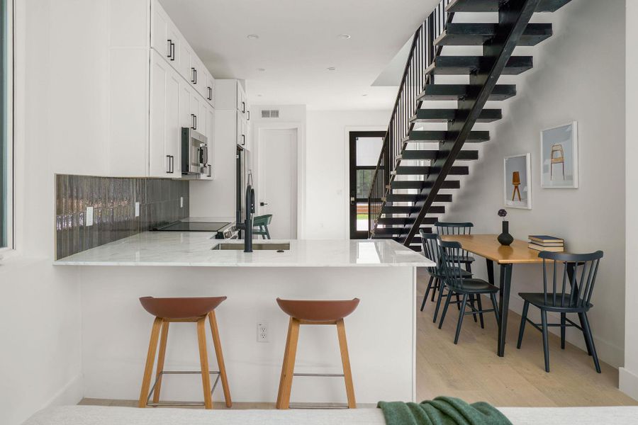 Furnished interior view inside a new home in , Austin (Image 5).