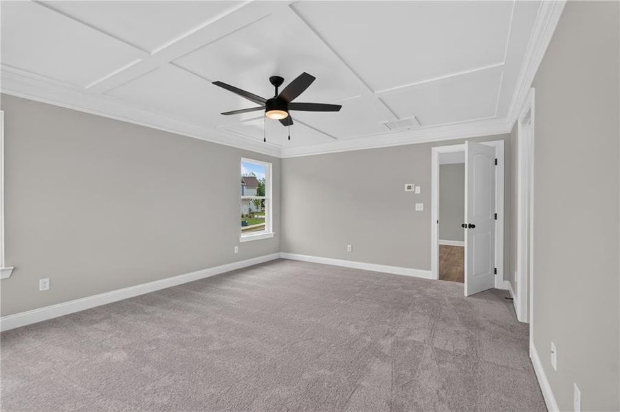 Spacious, unfurnished interior of a new home in Villas at Dawsonville, Dawsonville (Image 33). Spacious, unfurnished interior of a new home in Villas at Dawsonville, Dawsonville (Image 33).