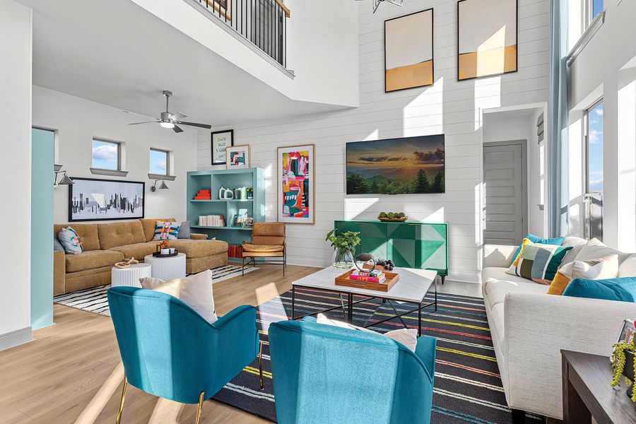 The Ridgepoint - Living Room