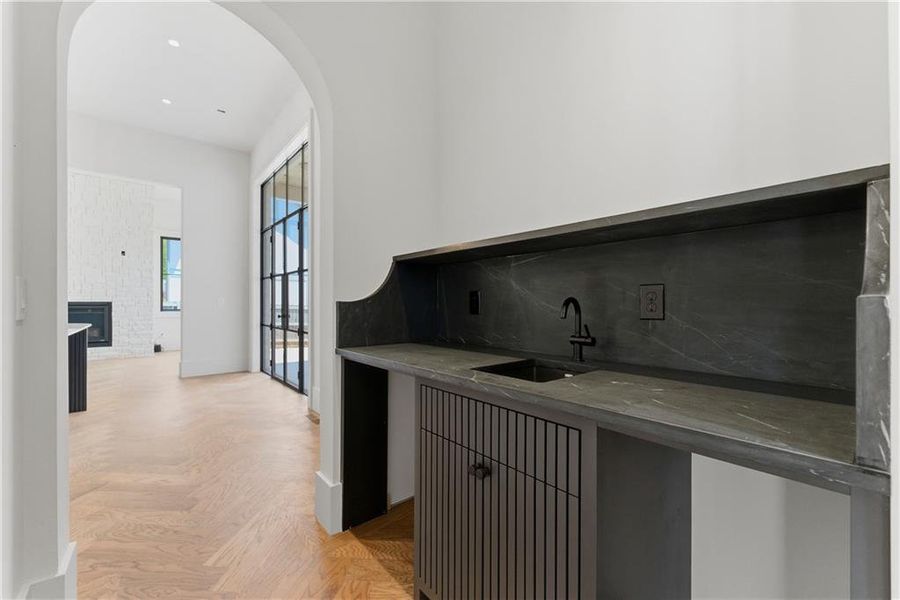 Furnished interior view inside a new home in , Atlanta (Image 8).