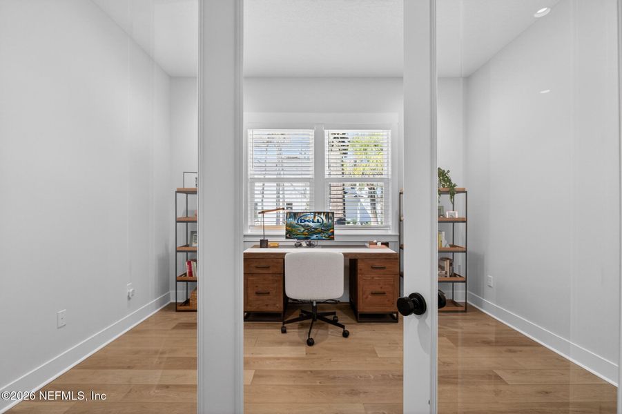 Furnished interior view inside a new home in , St. Johns (Image 22).