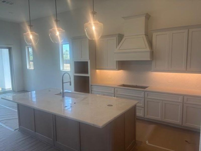 Furnished interior view inside a new home in Del Bello Lakes 60', Manvel (Image 4). Furnished interior view inside a new home in Del Bello Lakes 60', Manvel (Image 4).