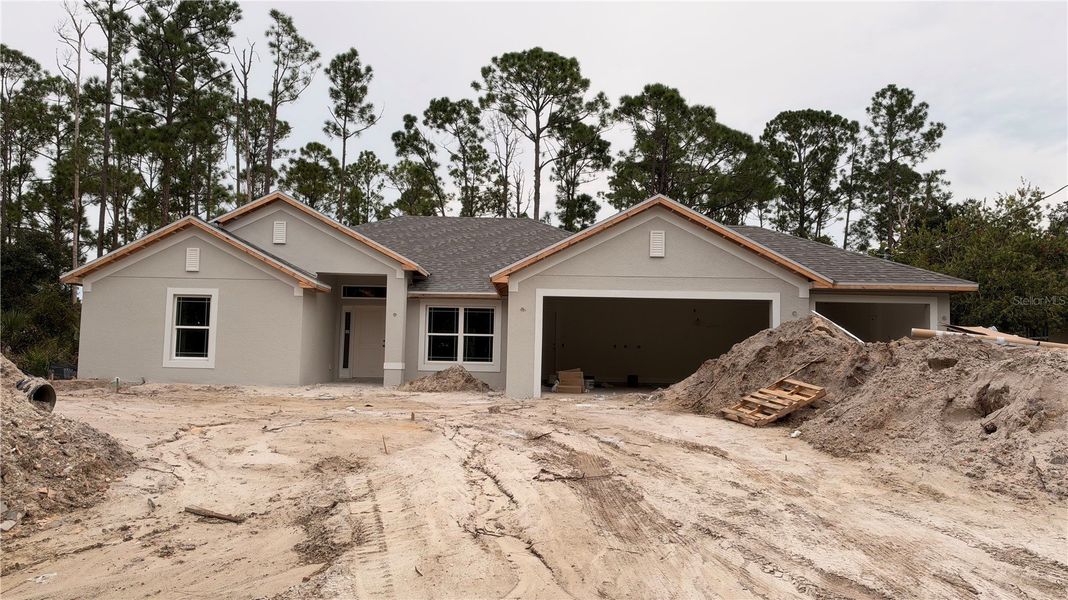 In-progress construction of a new home in North Port, North Port, FL (Image 33).