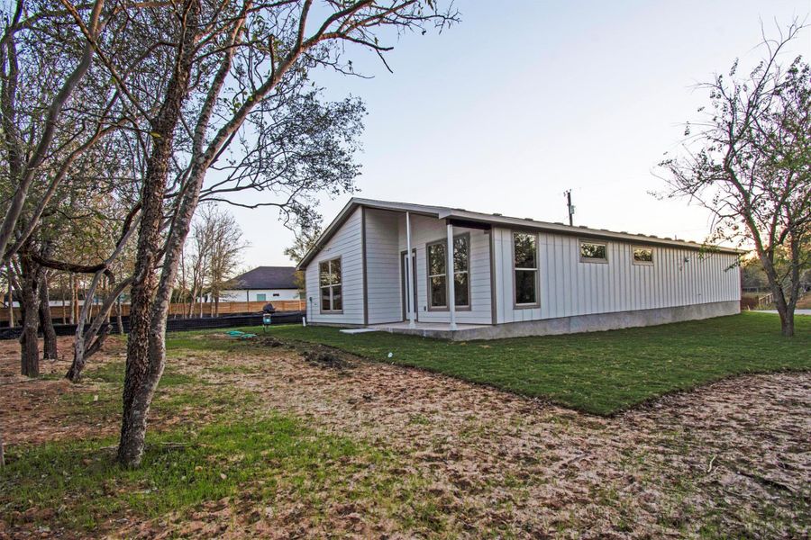 Exterior details and patio area of a home in , Bastrop (Image 4).