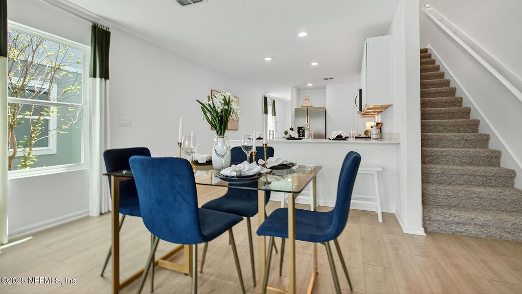 Furnished interior view inside a new home in Trout River, Jacksonville (Image 10). Furnished interior view inside a new home in Trout River, Jacksonville (Image 10).