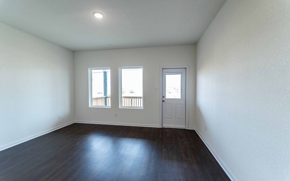 Spacious, unfurnished interior of a new home in Katzer Ranch, Converse (Image 21).