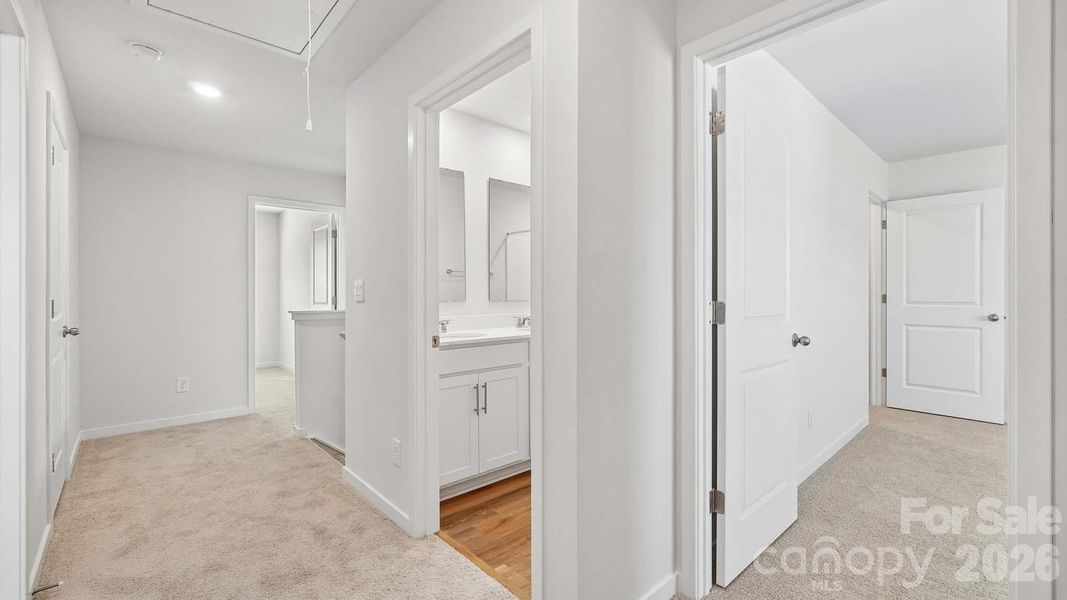 Spacious, unfurnished interior of a new home in Secrest Commons, Monroe (Image 17).