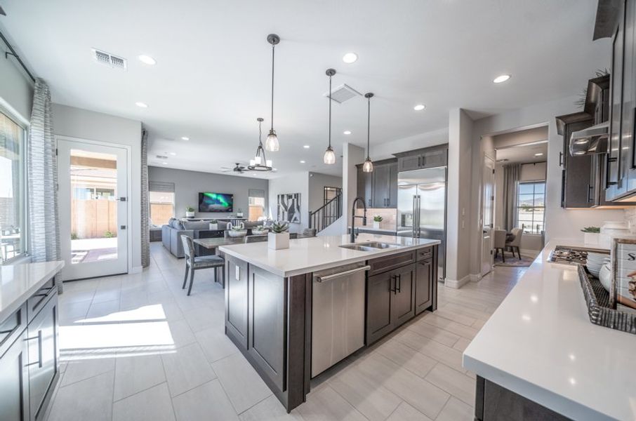 Furnished interior view inside a new home in Allen Ranches, Litchfield Park (Image 11).