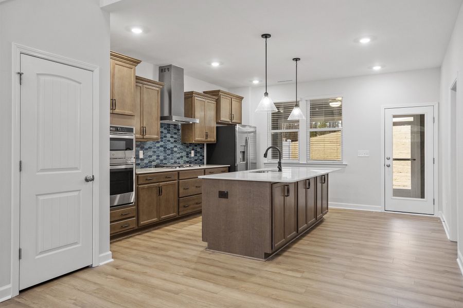 Furnished interior view inside a new home in Ovation at Sweetbrier, Durham (Image 7).