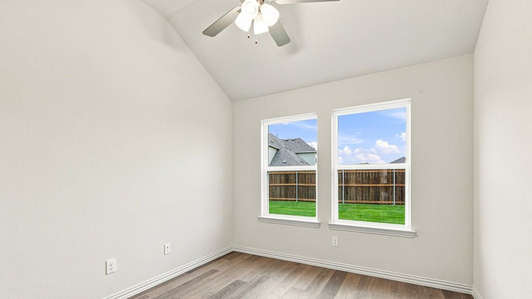 Furnished interior view inside a new home in The Oaks, Red Oak (Image 38). Furnished interior view inside a new home in The Oaks, Red Oak (Image 38).
