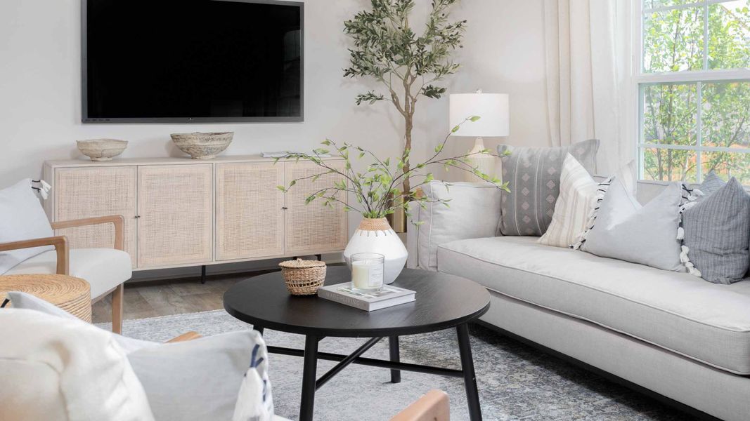Furnished interior view inside a new home in Owens Ridge, Lexington (Image 15).