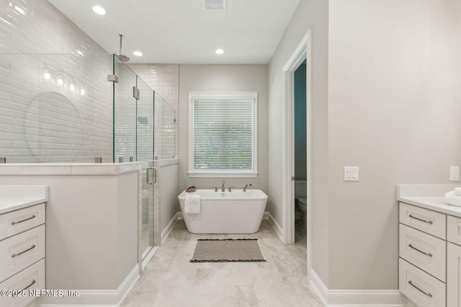 Furnished interior view inside a new home in , Fernandina Beach (Image 24).